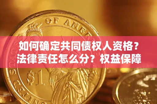 济南如何确定共同债权人资格？法律责任怎么分？权益保障技巧揭秘！