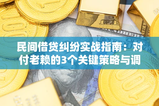 济南民间借贷纠纷实战指南：对付老赖的3个关键策略与调解盲区解析